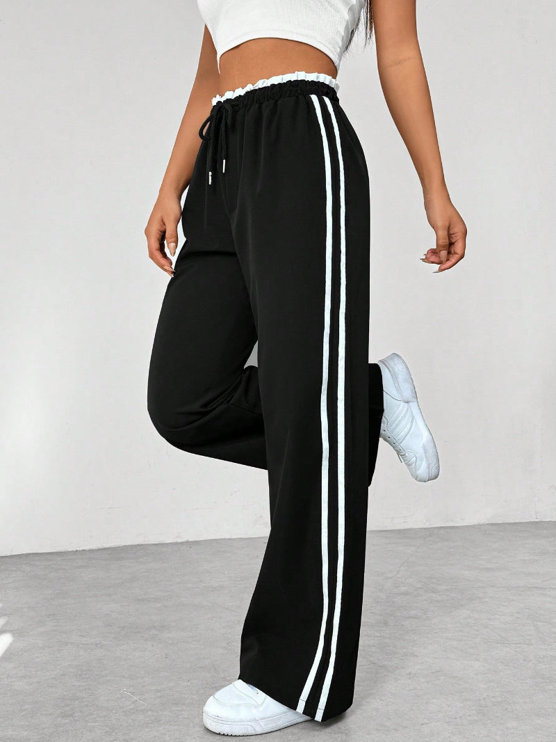 Pantalones Anchos Deportivos Trendy