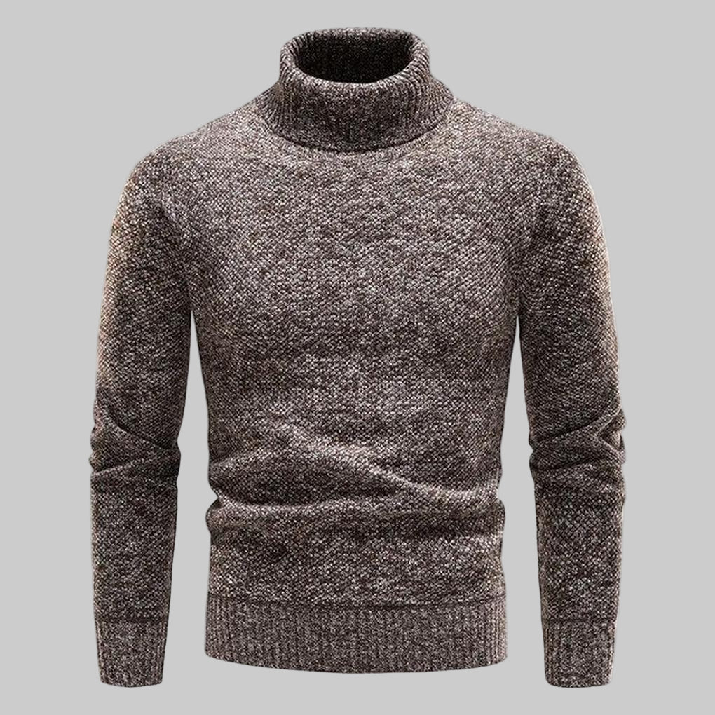 Suéter de Cuello Alto Elegante Diseño Refinado con Apelación Clásica