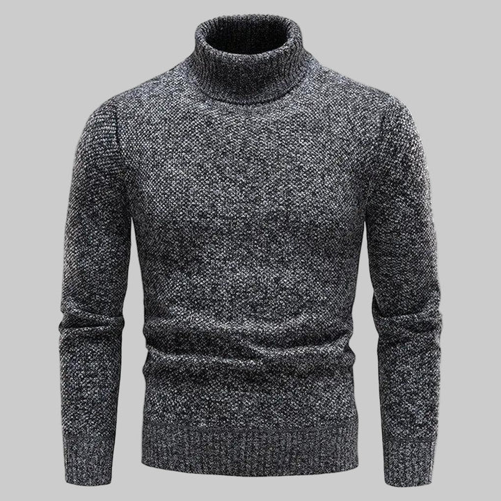 Suéter de Cuello Alto Elegante Diseño Refinado con Apelación Clásica
