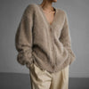 Cardigan de lana fina