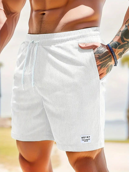 Shorts de baño casuales para hombre