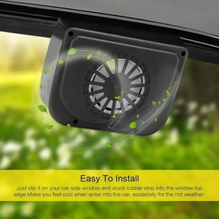 Ventilador de Ventana para Auto Solar