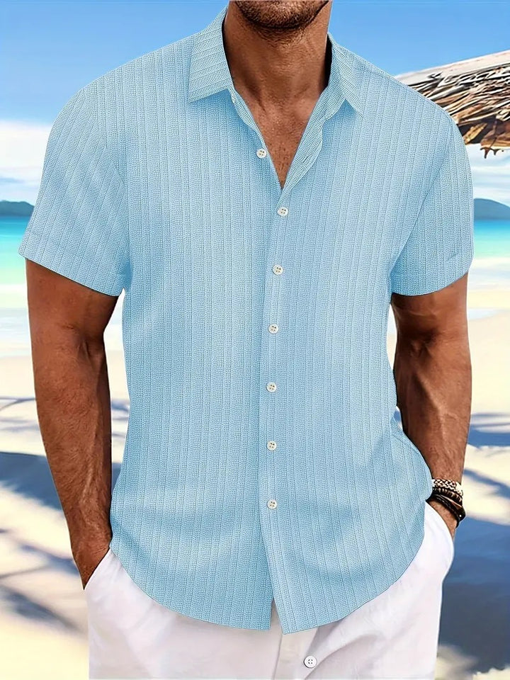 Camisa de verano de manga corta para hombre
