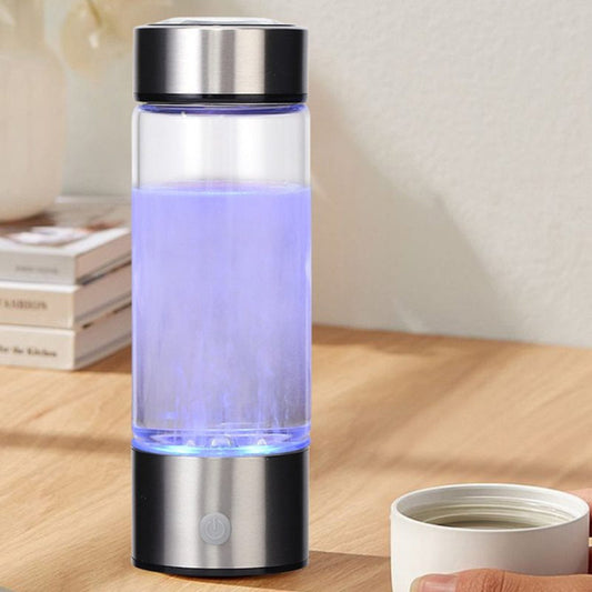 Botella generadora de agua de hidrógeno portátil