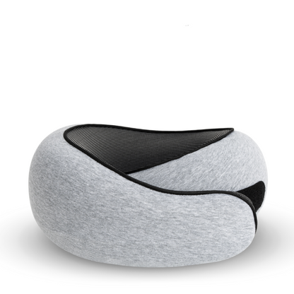Almohada de Viaje de Espuma Viscoelástica con Soporte Ergonómico