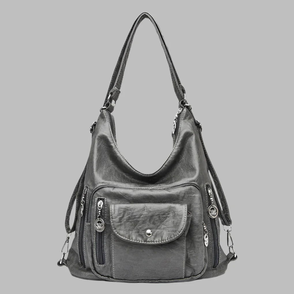 Bolsos de mano de cuero premium para mujeres