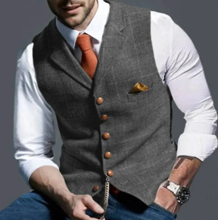 Elegante chaleco para hombre