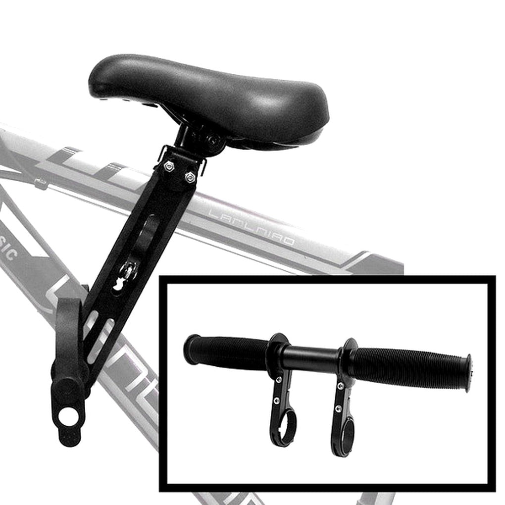 Manillar de Bicicleta Infantil y Asiento Infantil Ajustable – Combo de Paseo Familiar