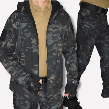 Conjunto impermeable para exteriores para hombre