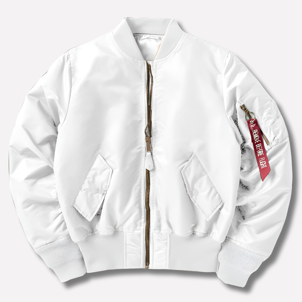Chaqueta Bomber Clásica Unisex para Mujeres