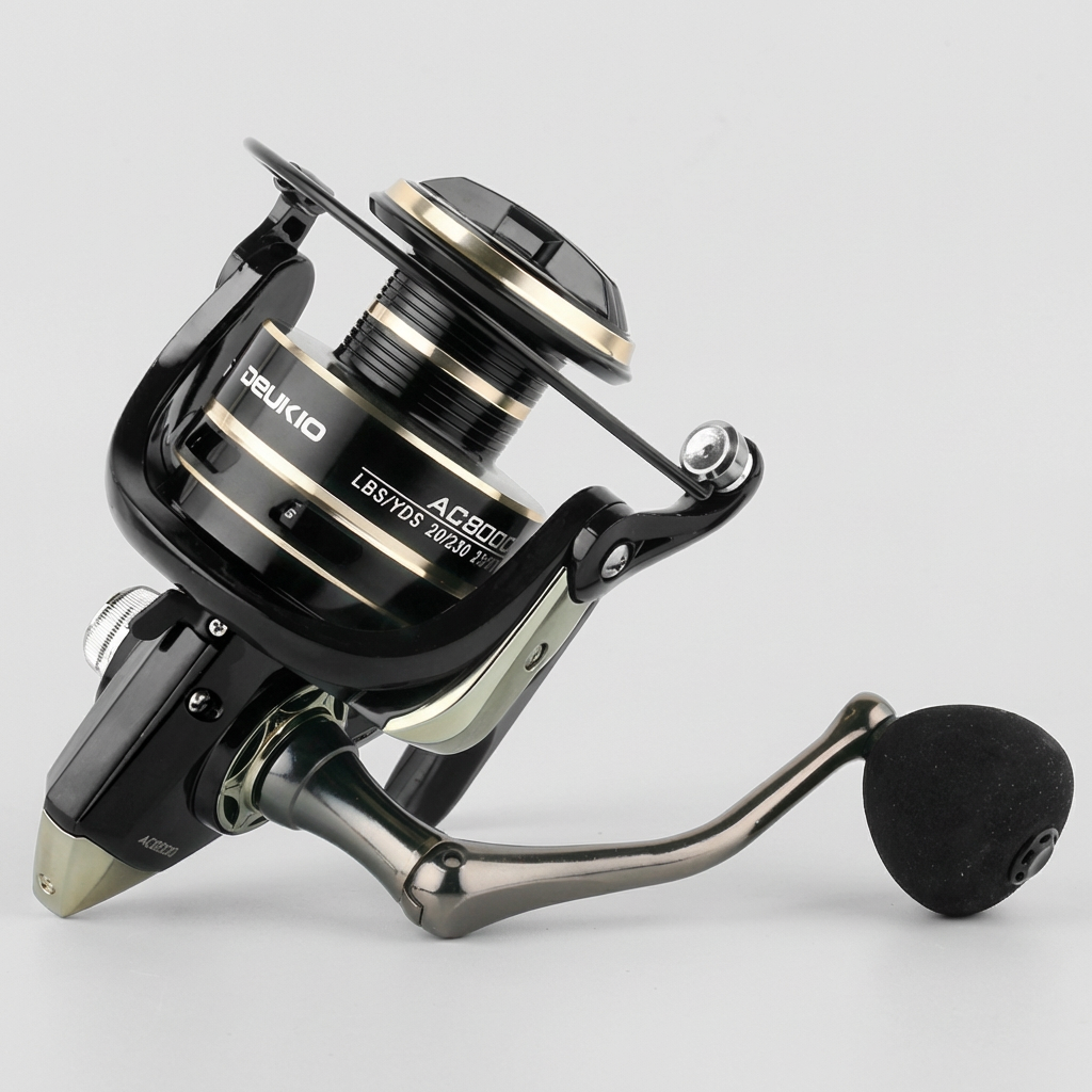 Carrete de Pesca con Rotación