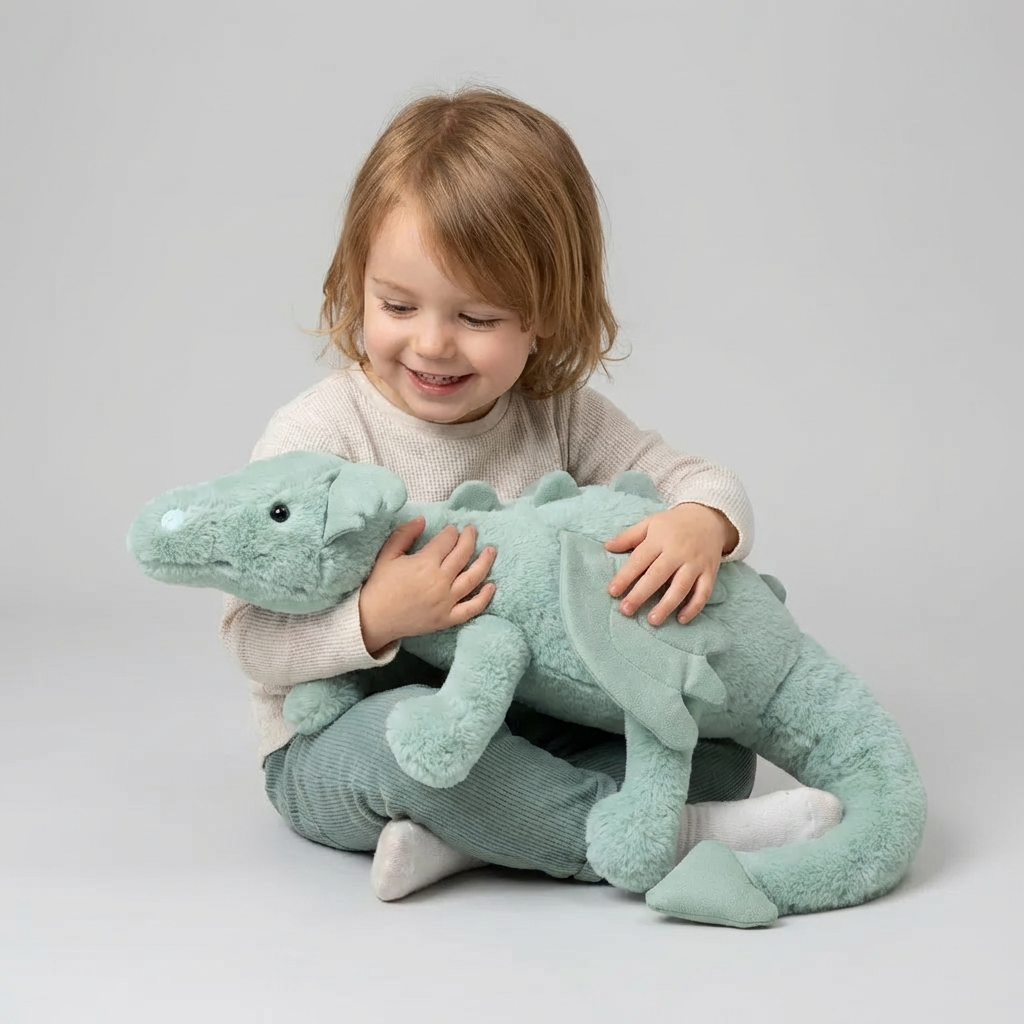 Juguete de Peluche Dragón Abrazable