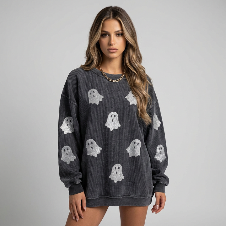 Sudadera Crewneck Oversized para Mujeres