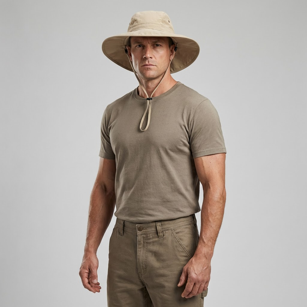 Sombrero de Sol Bucket UPF 50+ para Hombres