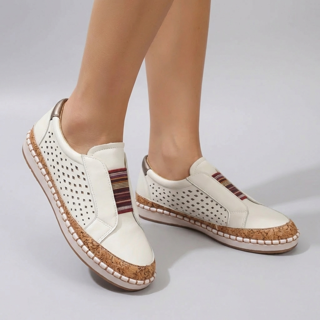 Zapatos Casuales Bajos Sin Cordones para Mujeres