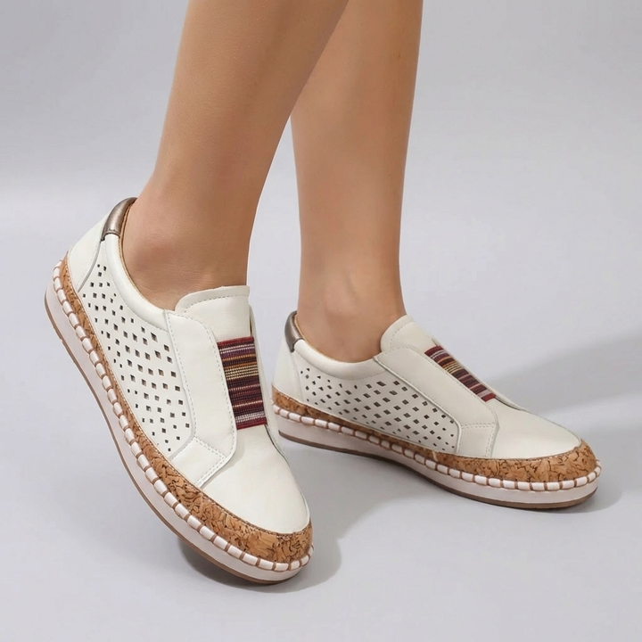 Zapatos Casuales Bajos Sin Cordones para Mujeres