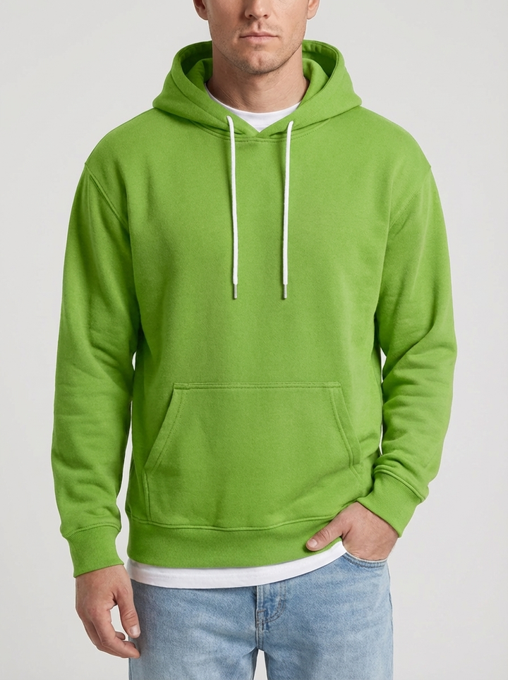 Sudadera con Capucha Relajada para Hombres
