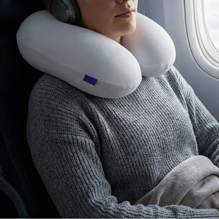 Almohada de Viaje con Soporte Cervical en Forma de U