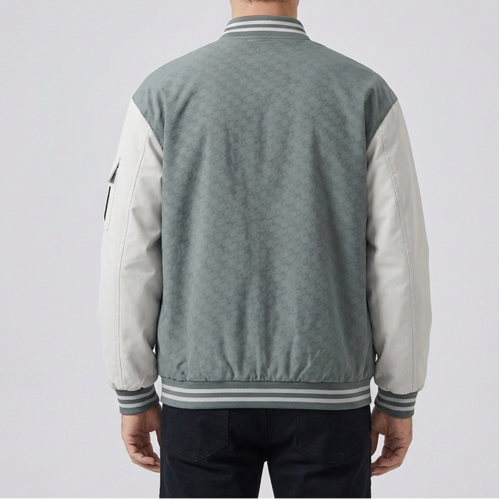 Chaqueta de béisbol casual para hombres