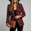 Blazer de Mujer con Botones Dorados