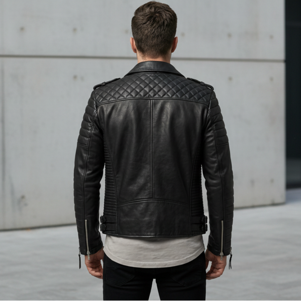 Chaqueta de Cuero Timeless y Robusta para Hombres