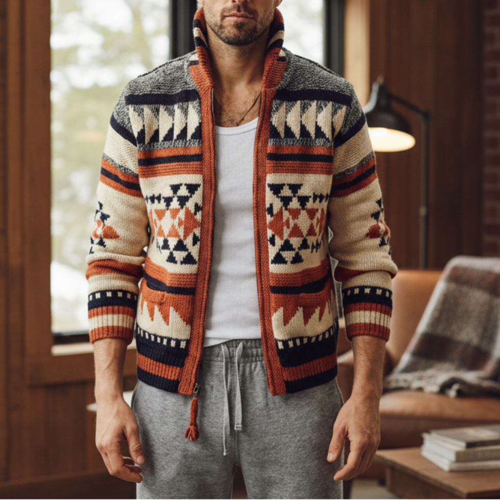 Chaqueta Boho Estilosa para Hombres