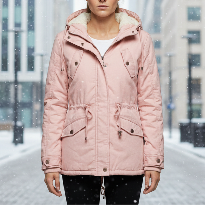 Chaqueta Repelente al Agua de Invierno para Mujeres