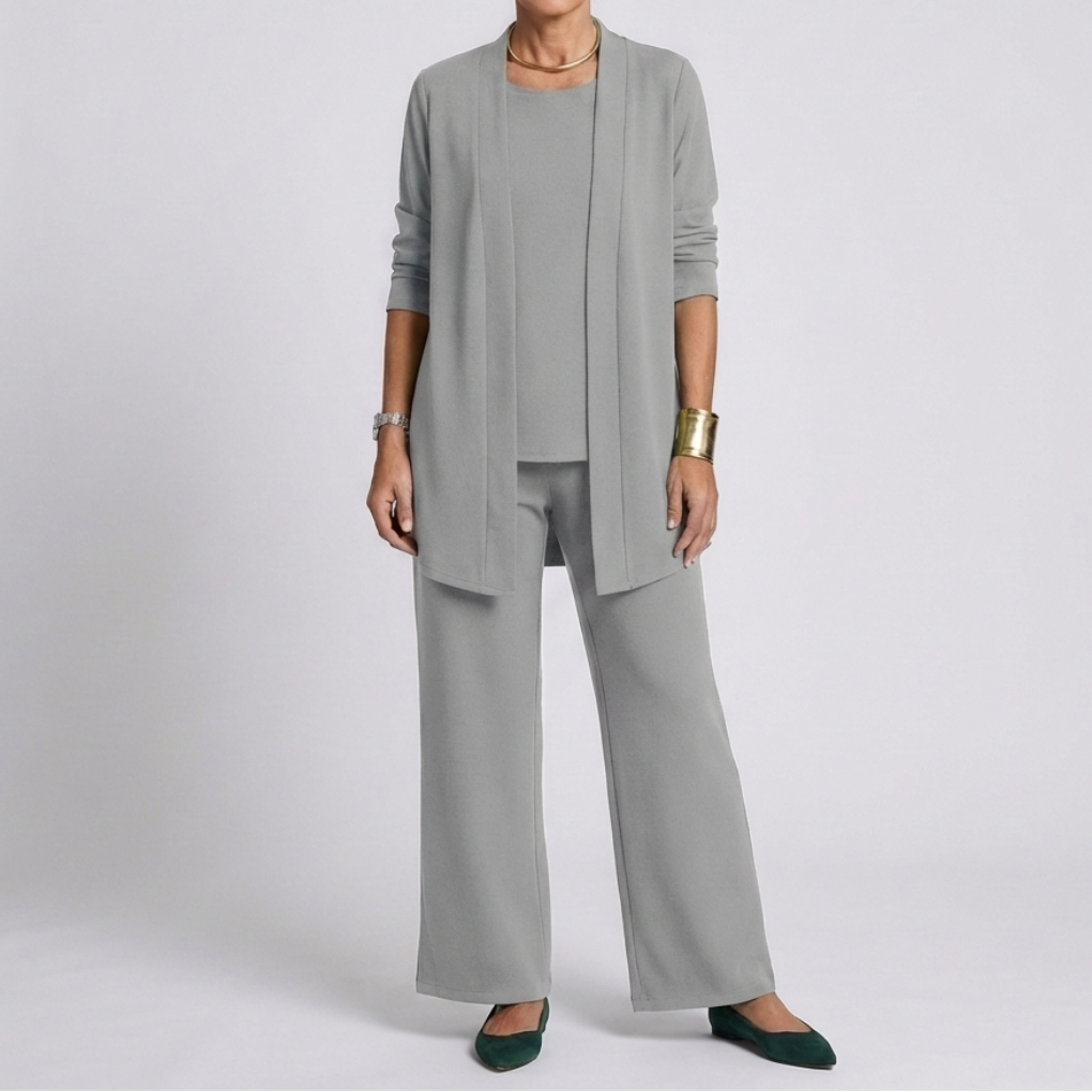 Traje Elegante de Tres Piezas para Mujeres
