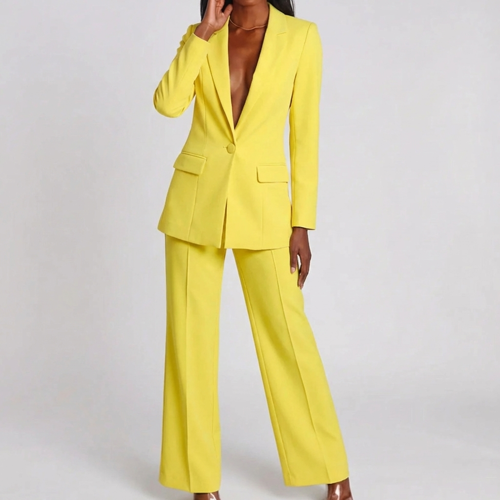 Conjunto de Blazer y Pantalones