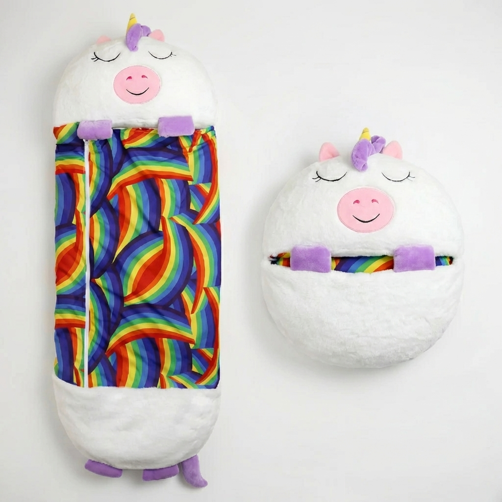 Snugpaw - Saco de Dormir de Personaje de Peluche 2 en 1