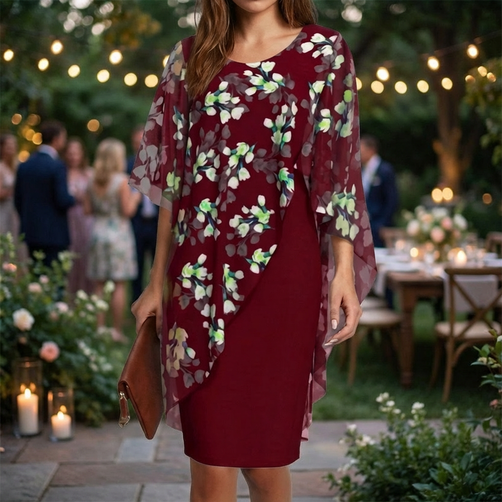 Vestido Floral Elegante para Mujeres