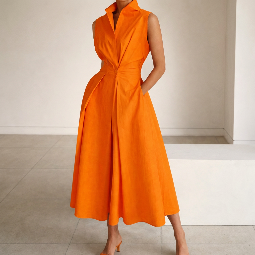 Vestido Midi de Mujer