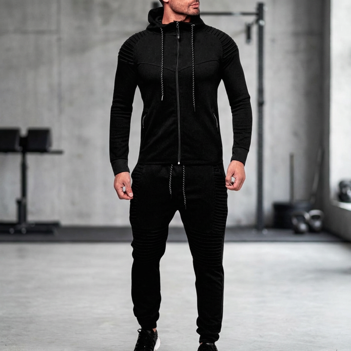 Traje de Pantalón con Capucha Casual para Hombres