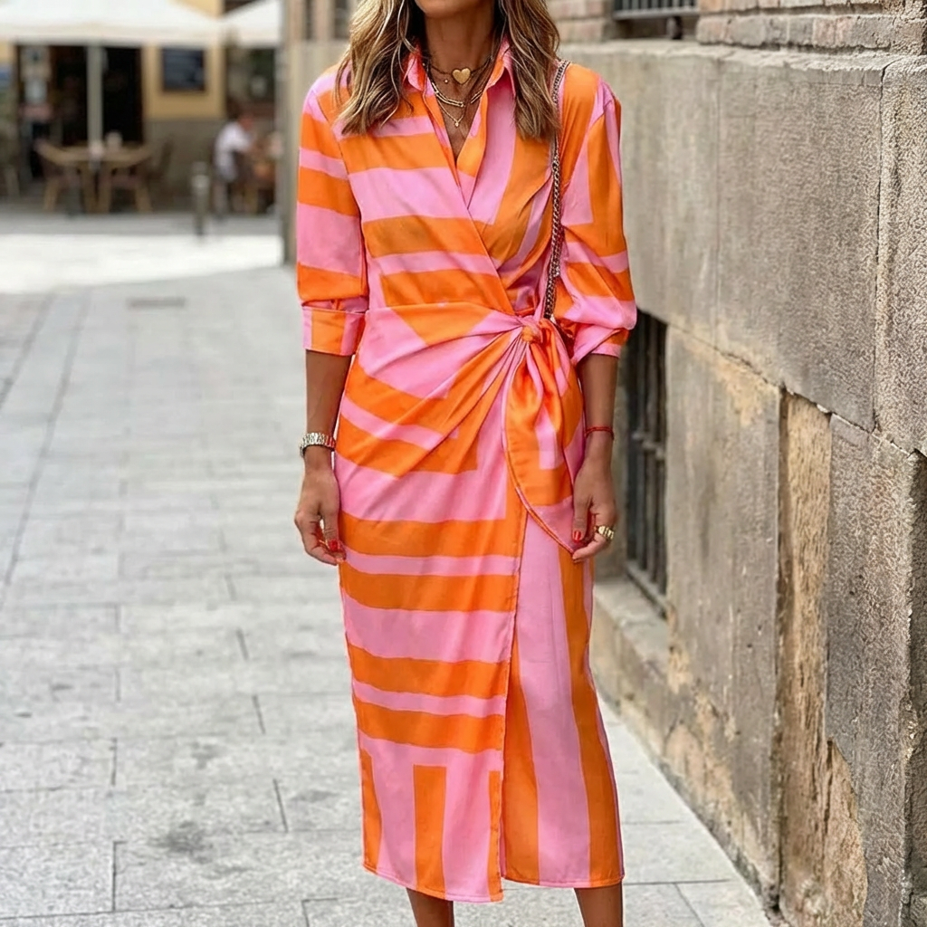 Vestido de Verano Juguetón Lleno de Color y Encanto para Mujeres