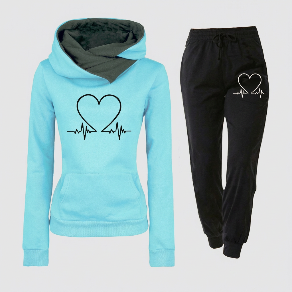 Conjunto de Jogging de Dos Piezas para Mujeres