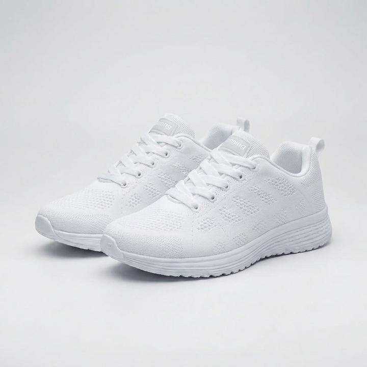 Zapatilla Atlética Mujer con Cordones Amortiguada