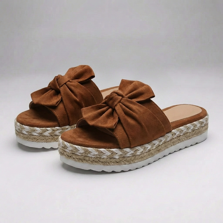 Sandalias de Plataforma Abiertas para Mujeres
