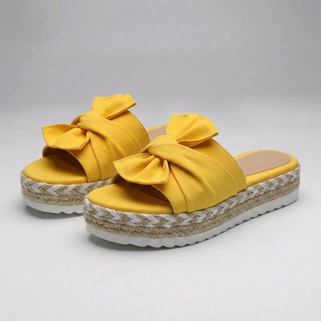 Sandalias de Plataforma Abiertas para Mujeres