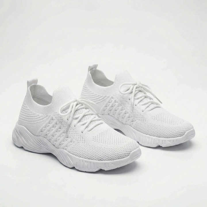 Zapatilla de Tricot con Cordones Transpirable