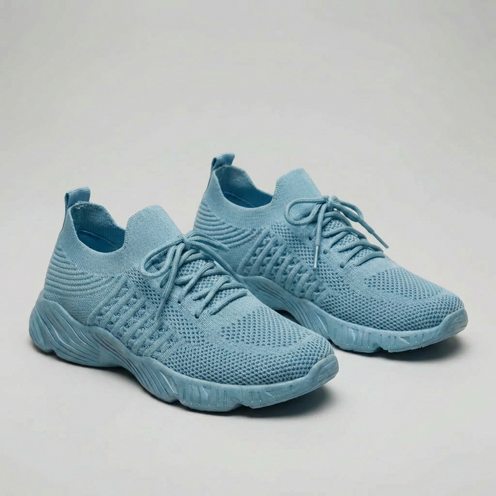 Zapatilla de Tricot con Cordones Transpirable