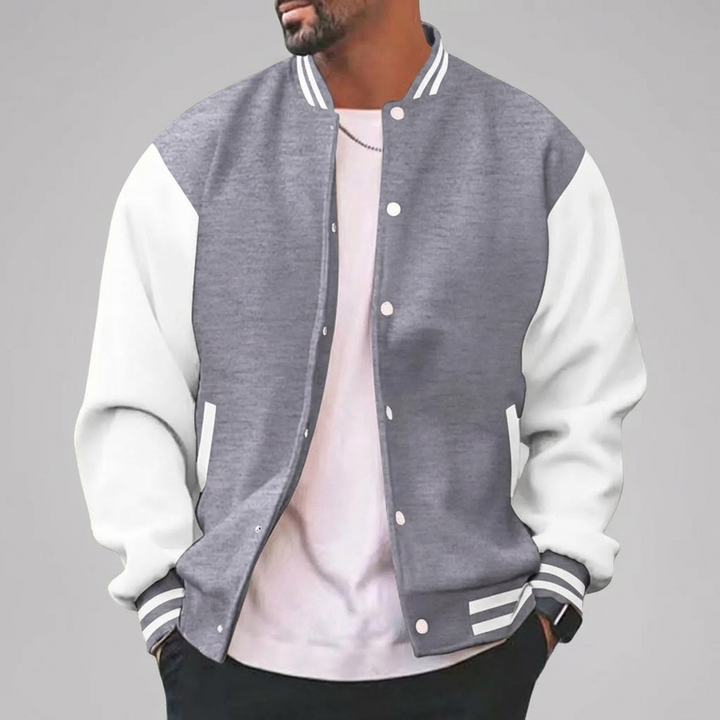 Chaqueta de Beisbol Casual para Hombres