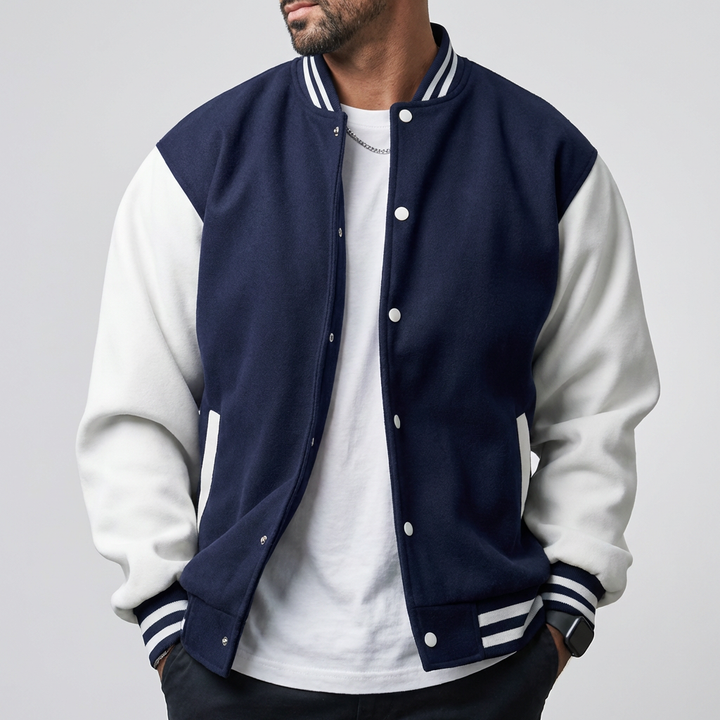 Chaqueta de Beisbol Casual para Hombres