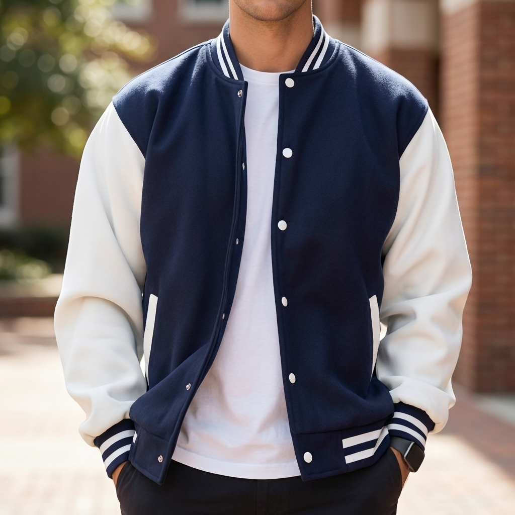 Chaqueta de Beisbol Casual para Hombres