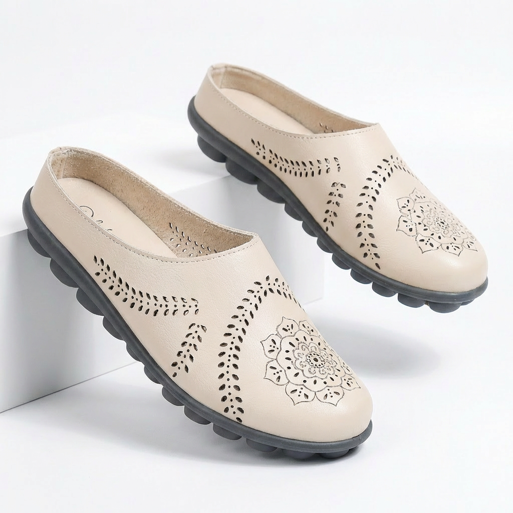 Zapatillas Mule Sin Talón para Mujeres