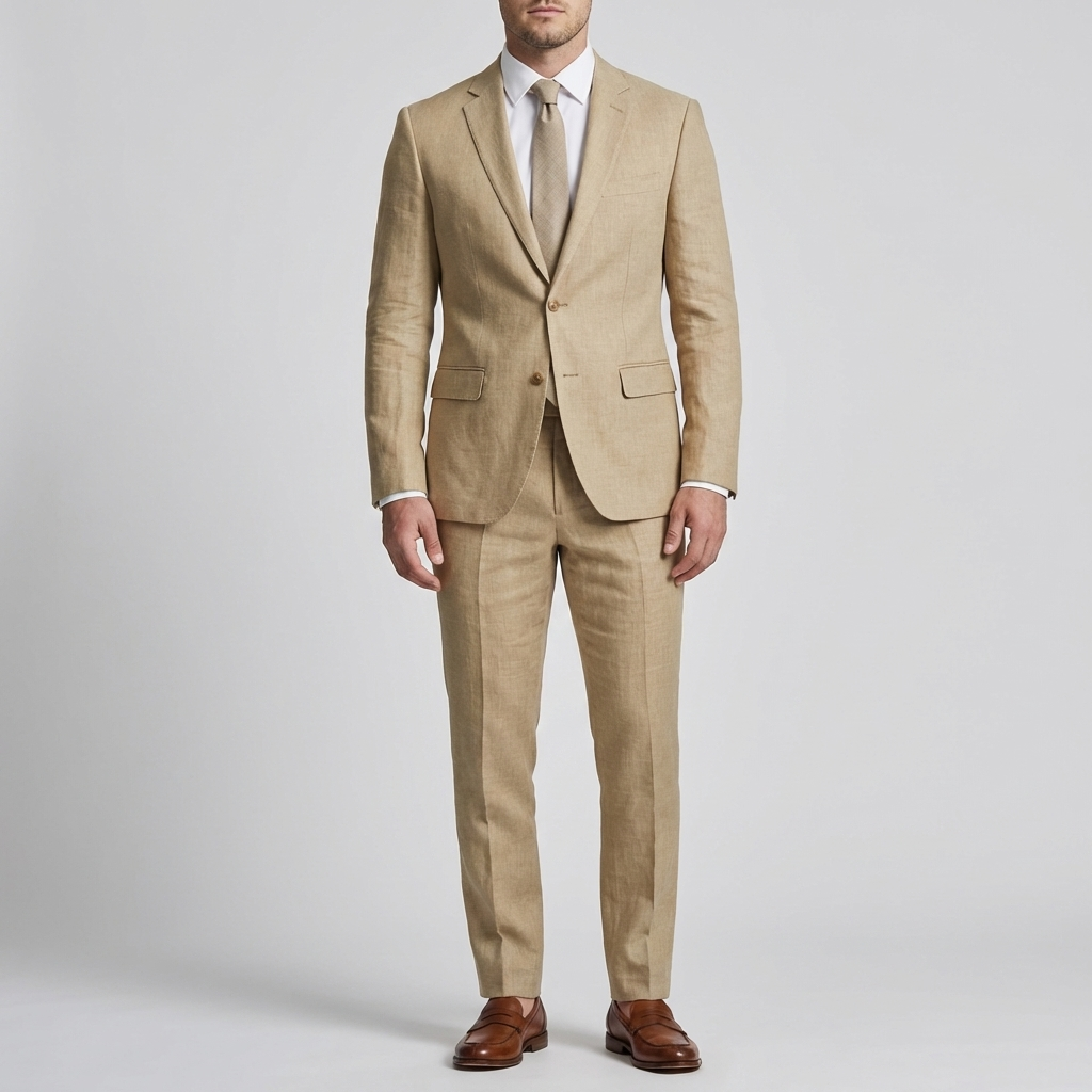 Conjunto de Blazer y Pantalones Casual de Dos Piezas