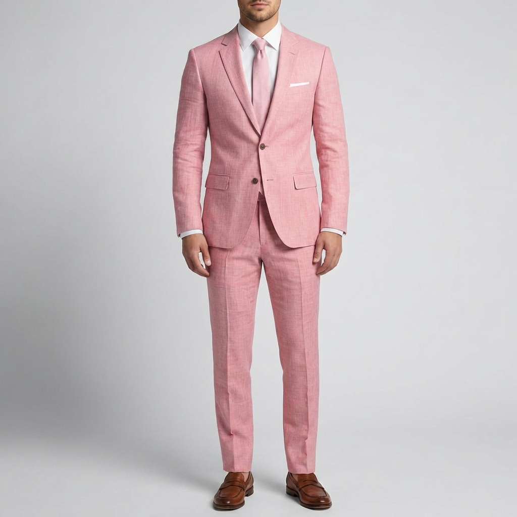 Conjunto de Blazer y Pantalones Casual de Dos Piezas