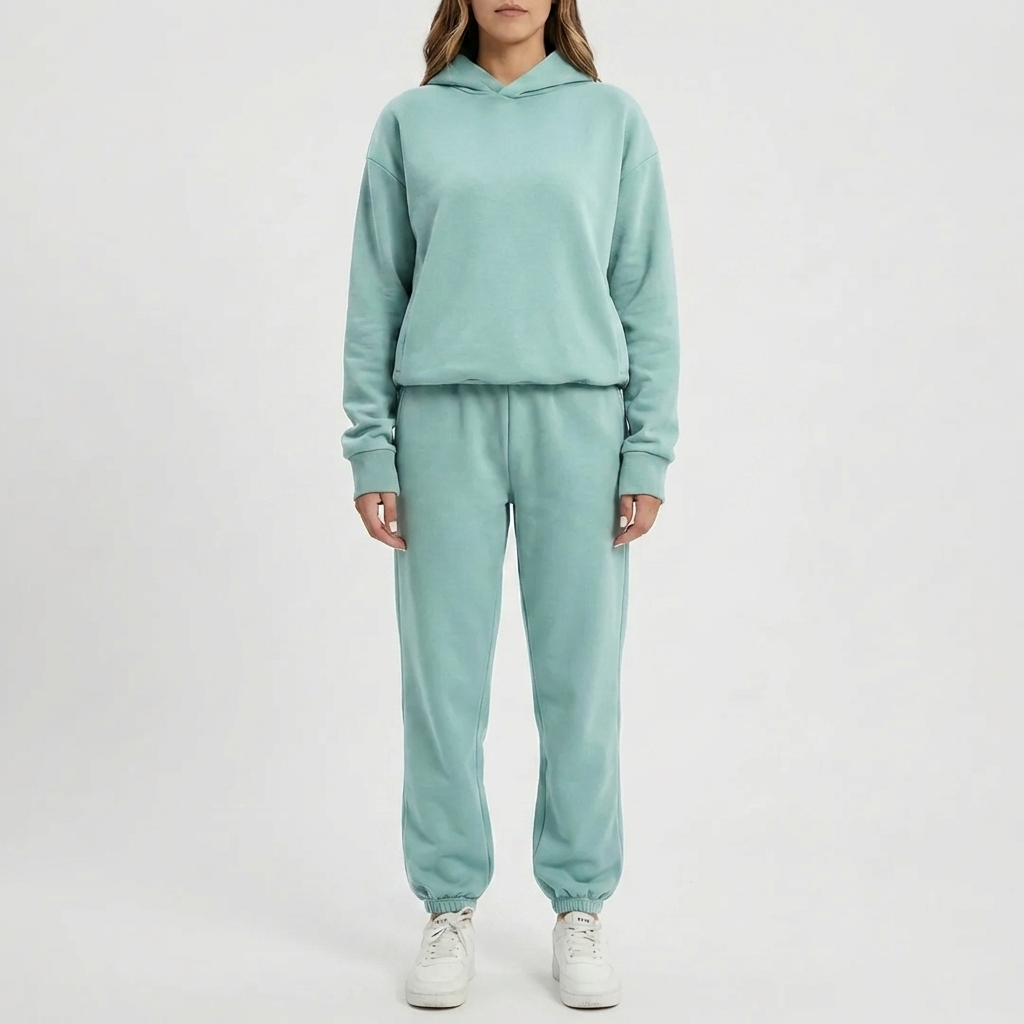 Conjunto de Sudadera con Capucha y Pantalones Deportivos