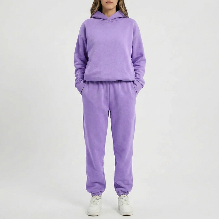Conjunto de Sudadera con Capucha y Pantalones Deportivos