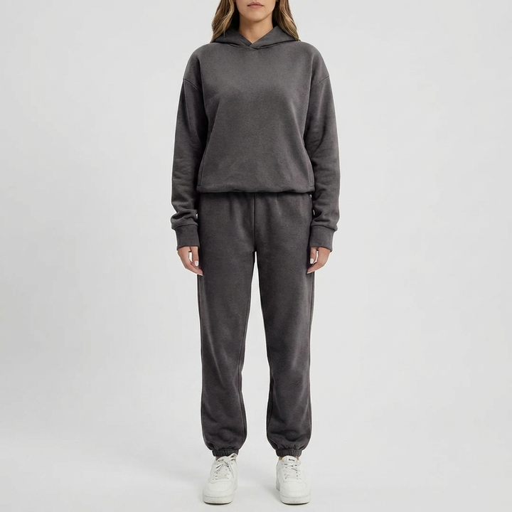 Conjunto de Sudadera con Capucha y Pantalones Deportivos
