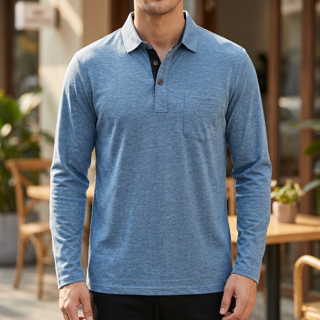 Camisas de Manga Larga de Moda para Hombres